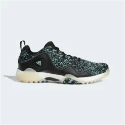 Adidas Codechaos 21 Spikeless Golf Shoes, Core Black / Acid Mint / Grey Six