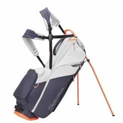 TaylorMade FlexTech Lite Stand Bag, Grey/White
