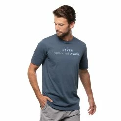TravisMathew Finest Bottle Sargasso Sea Mens Golf T-Shirt
