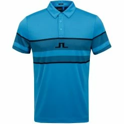 J.Lindeberg J. Lindeberg Cole Slim Jacquard Mens Golf Polo