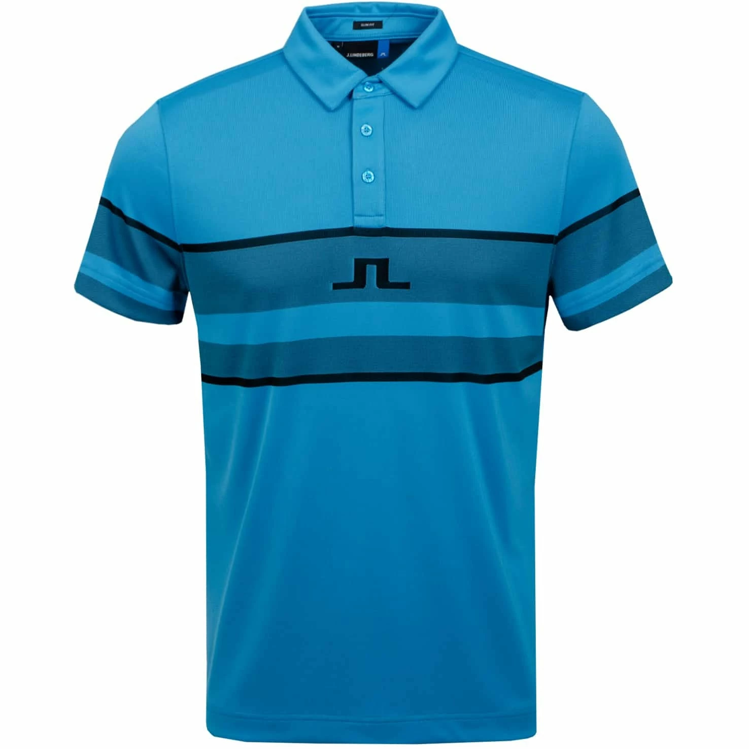 J.Lindeberg J. Lindeberg Cole Slim Jacquard Mens Golf Polo