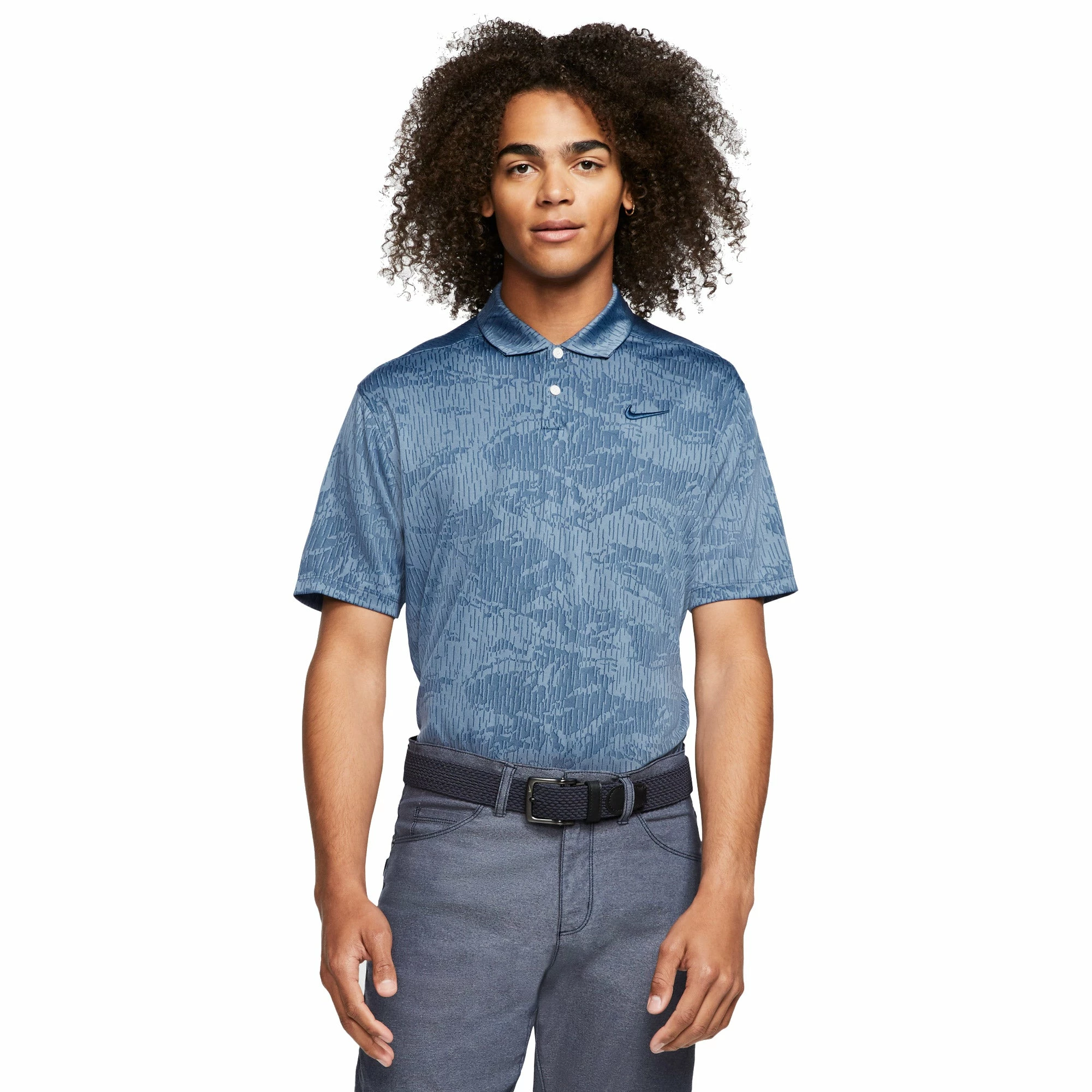Nike Golf Nike Dri-FIT Vapor Camo Jacquard Mens Golf Polo - Image 5