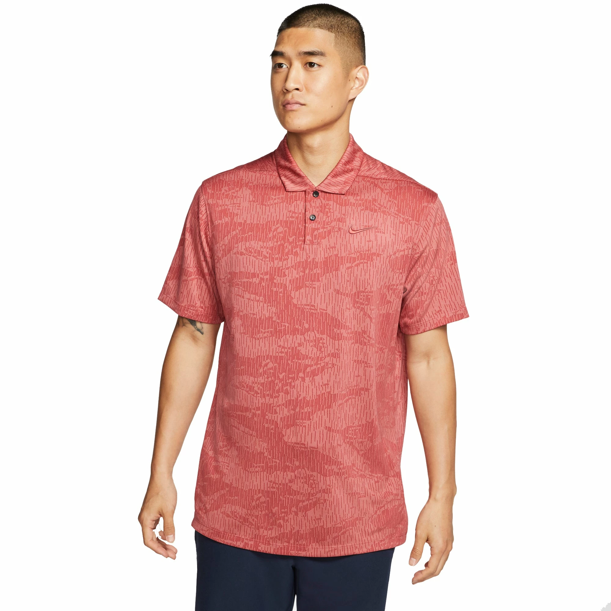 Nike Golf Nike Dri-FIT Vapor Camo Jacquard Mens Golf Polo - Image 9