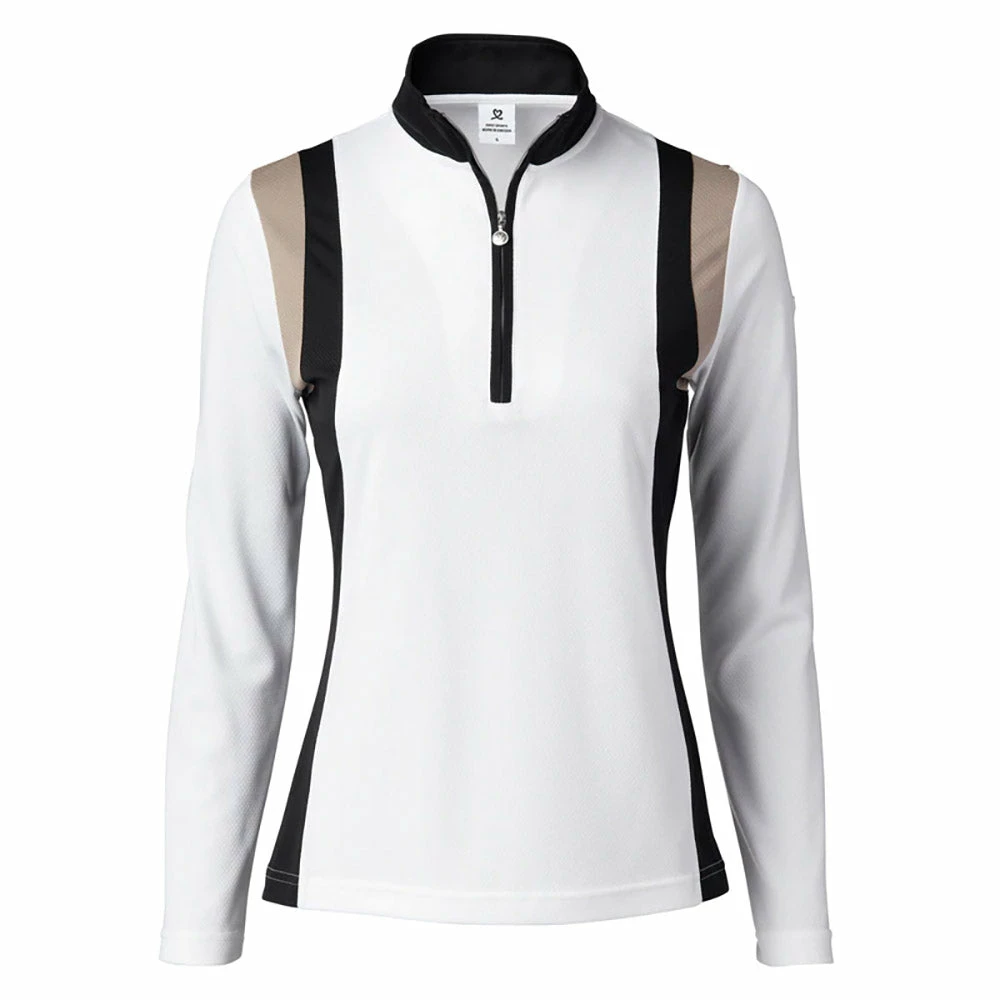 Daily Sports Wilona Black Womens Golf 1/2 Zip