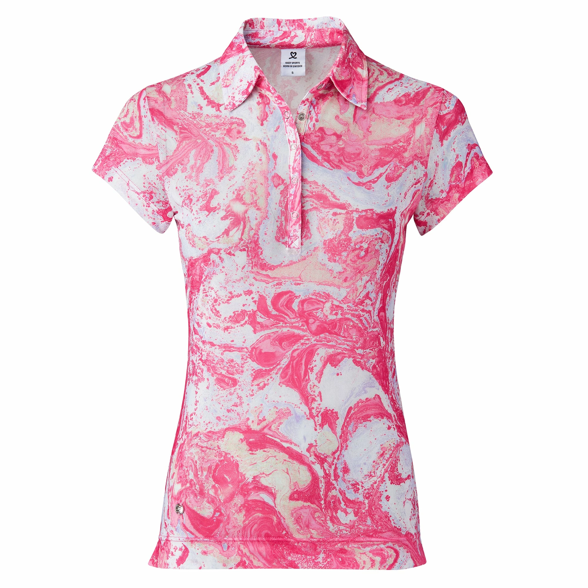 Daily Sports Adelina Mesh Fruit Punch Womens Golf Polo
