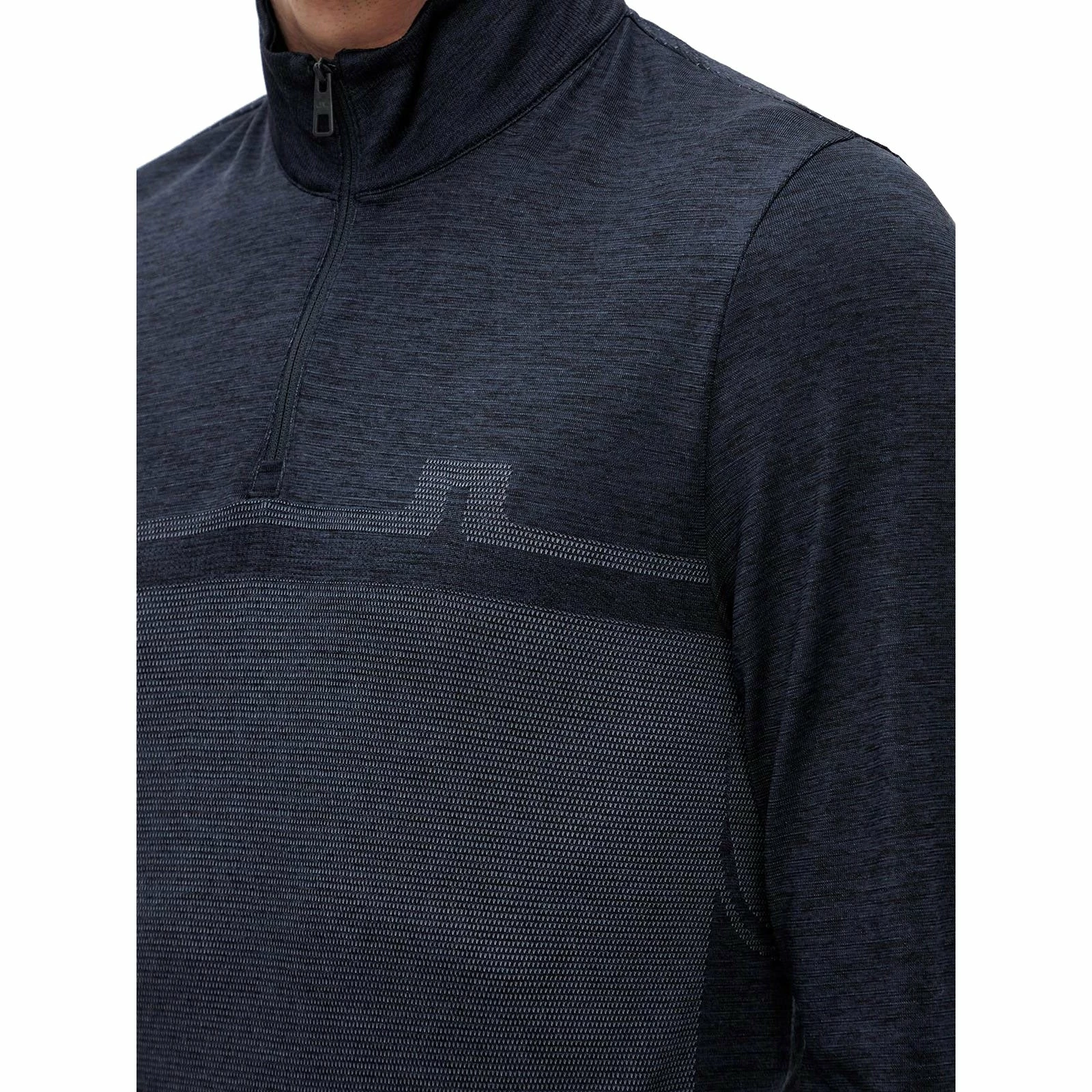 J.Lindeberg J. Lindeberg Joey Mens Seamless Quarter Zip Golf Pullover - Image 2