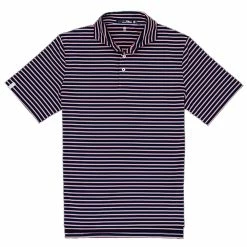 Polo Ralph Lauren RLX Lightweight Airflow Multi Stripe Mens Golf Polo