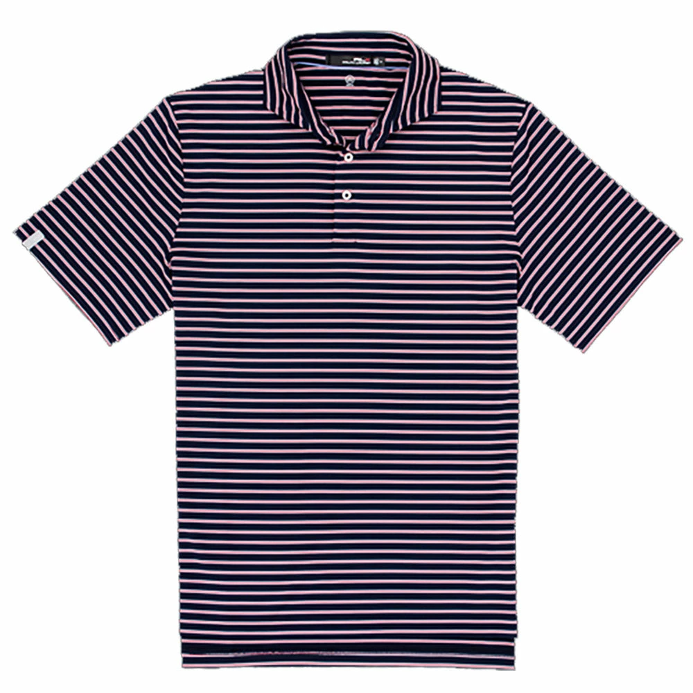 Polo Ralph Lauren RLX Lightweight Airflow Multi Stripe Mens Golf Polo