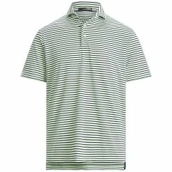 Polo Ralph Lauren RLX Ralph Lauren Lightweight Airflow Seaglass Green Multi Mens Golf Polo