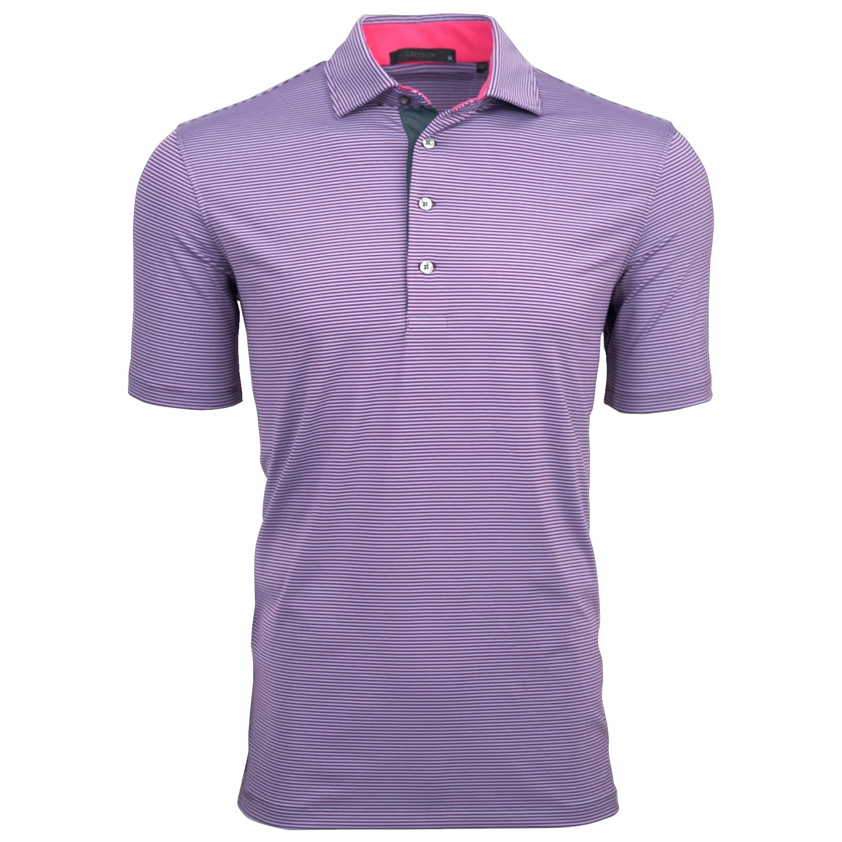 Greyson Saranac Moon Mens Golf Polo - Image 2