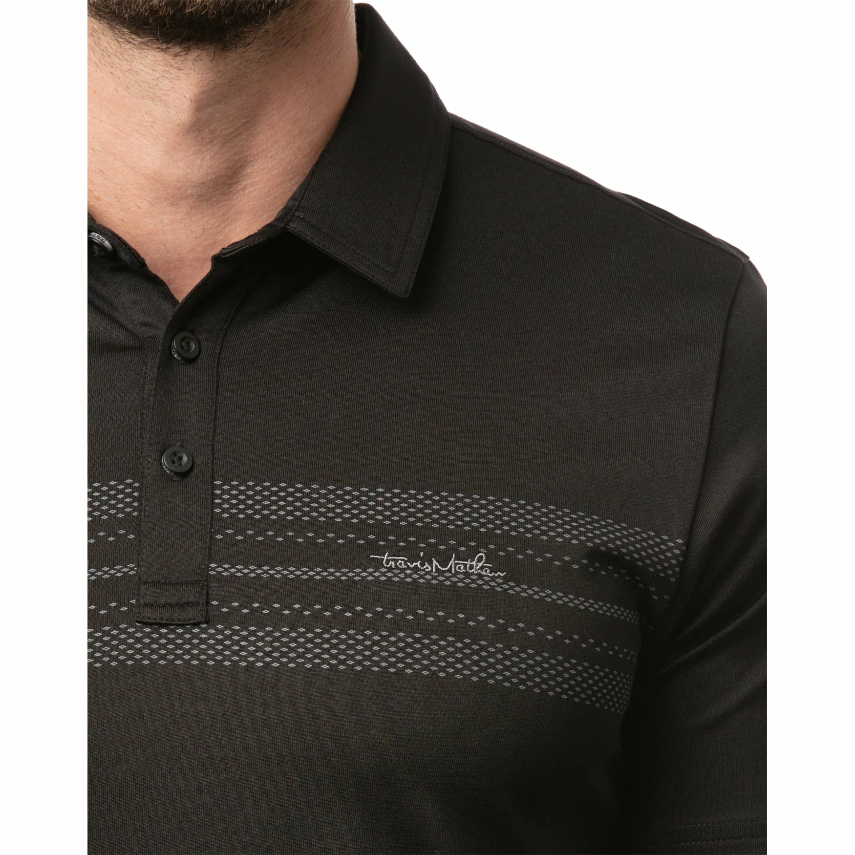 TravisMathew Face The Music Mens Golf Polo - Image 3