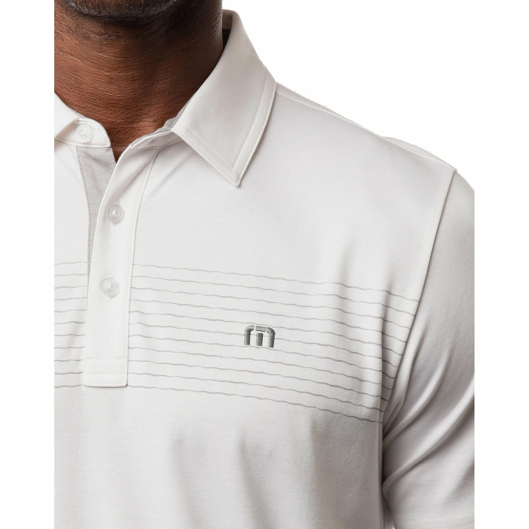 TravisMathew In The North Mens Golf Polo - Image 2