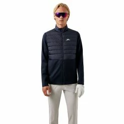 J.Lindeberg J. Lindeberg Thermic Hybrid JL Navy Mens Golf Jacket