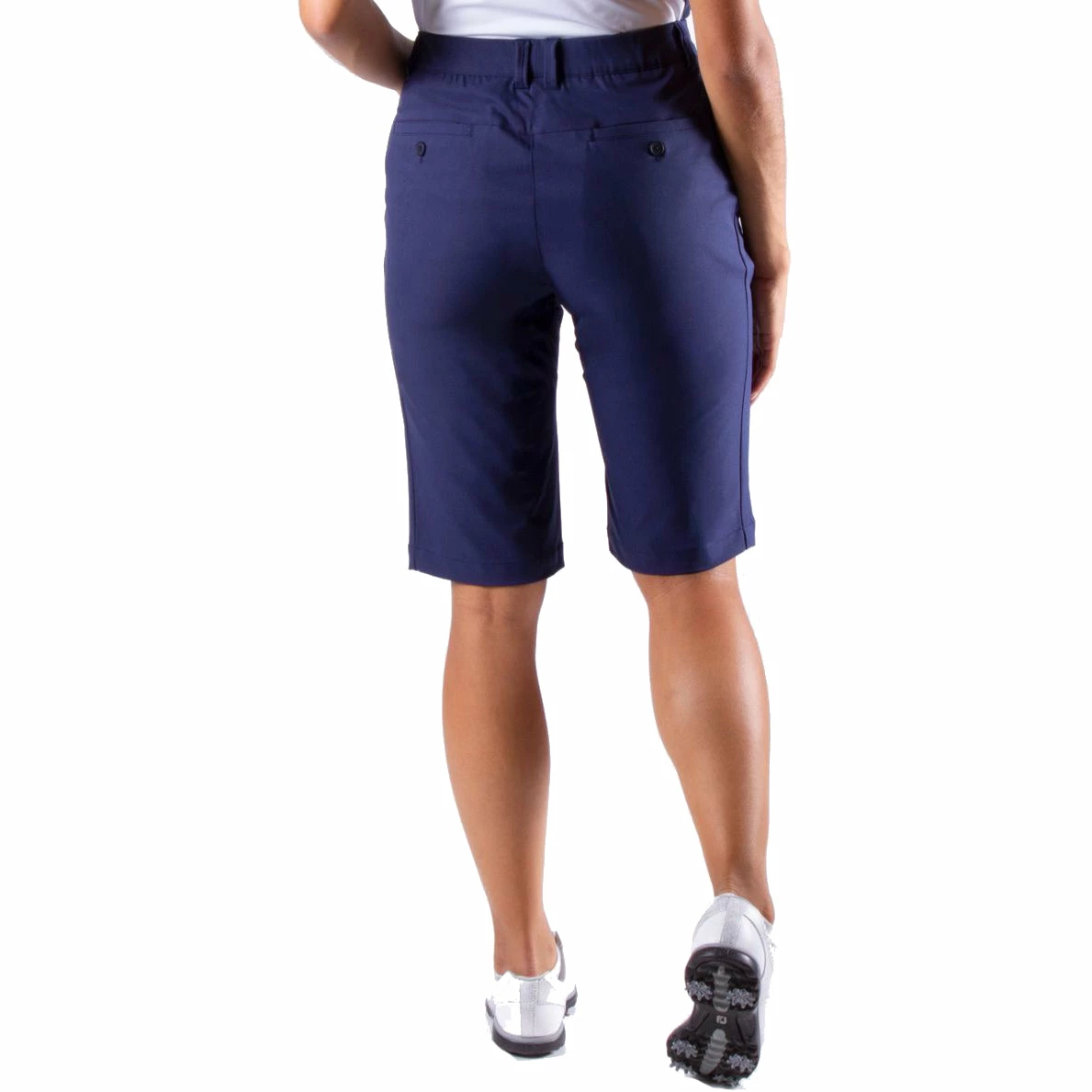NVO Bailey Long 12.5in Womens Golf Shorts - Image 2