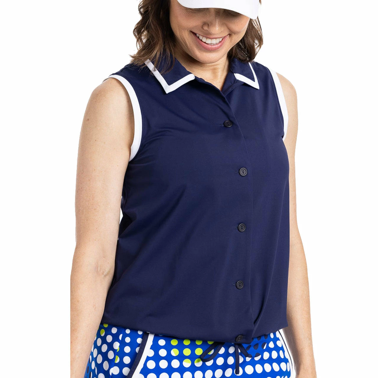 Kinona Golf Then Go Womens Sleeveless Golf Polo - Image 2