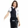 Kinona Striped It Black Womens Sleeveless Golf Polo