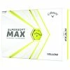 Callaway Supersoft Max Yellow Golf Balls - Dozen