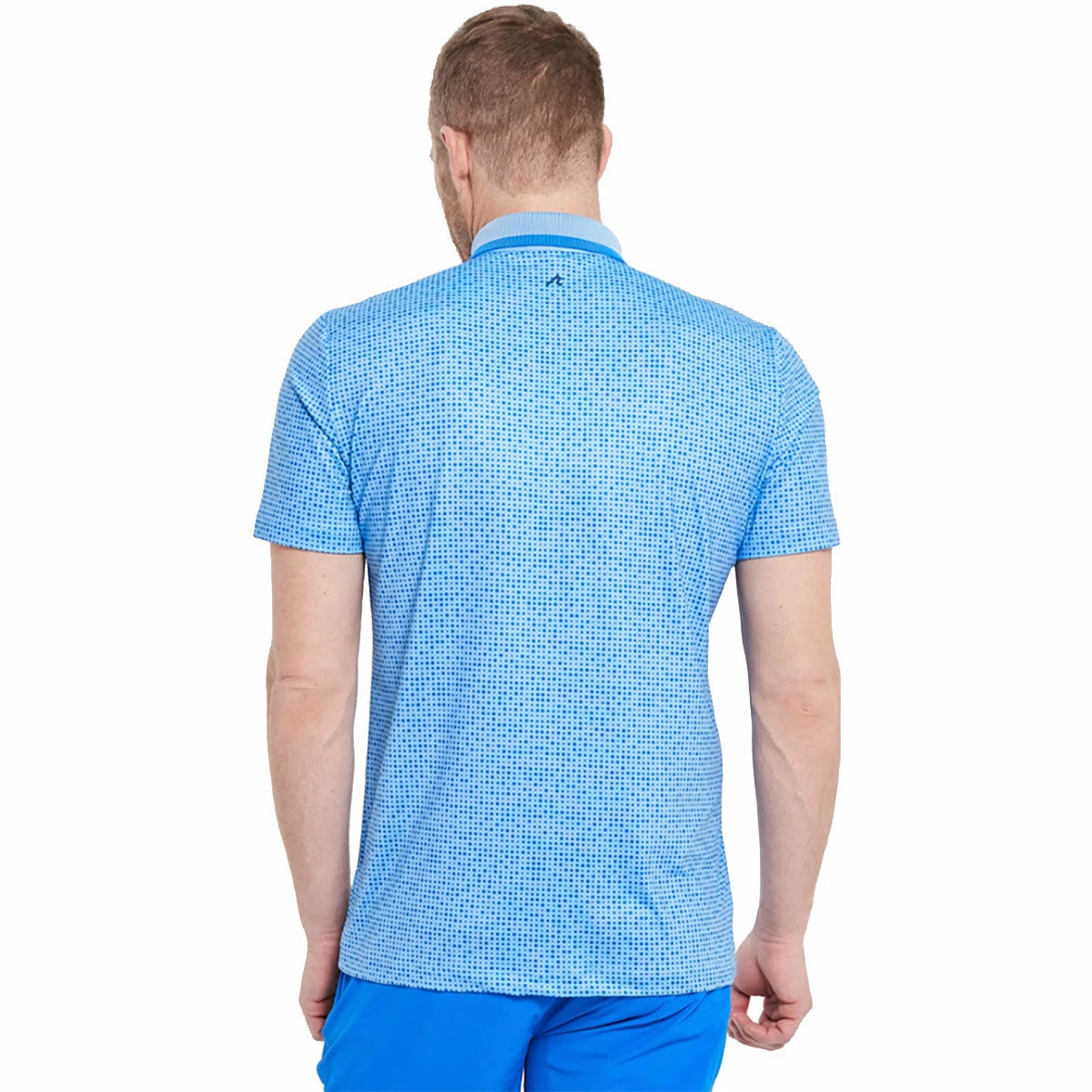Redvanly Hewes Colbalt Sky Blue Mens Golf Polo - Image 2