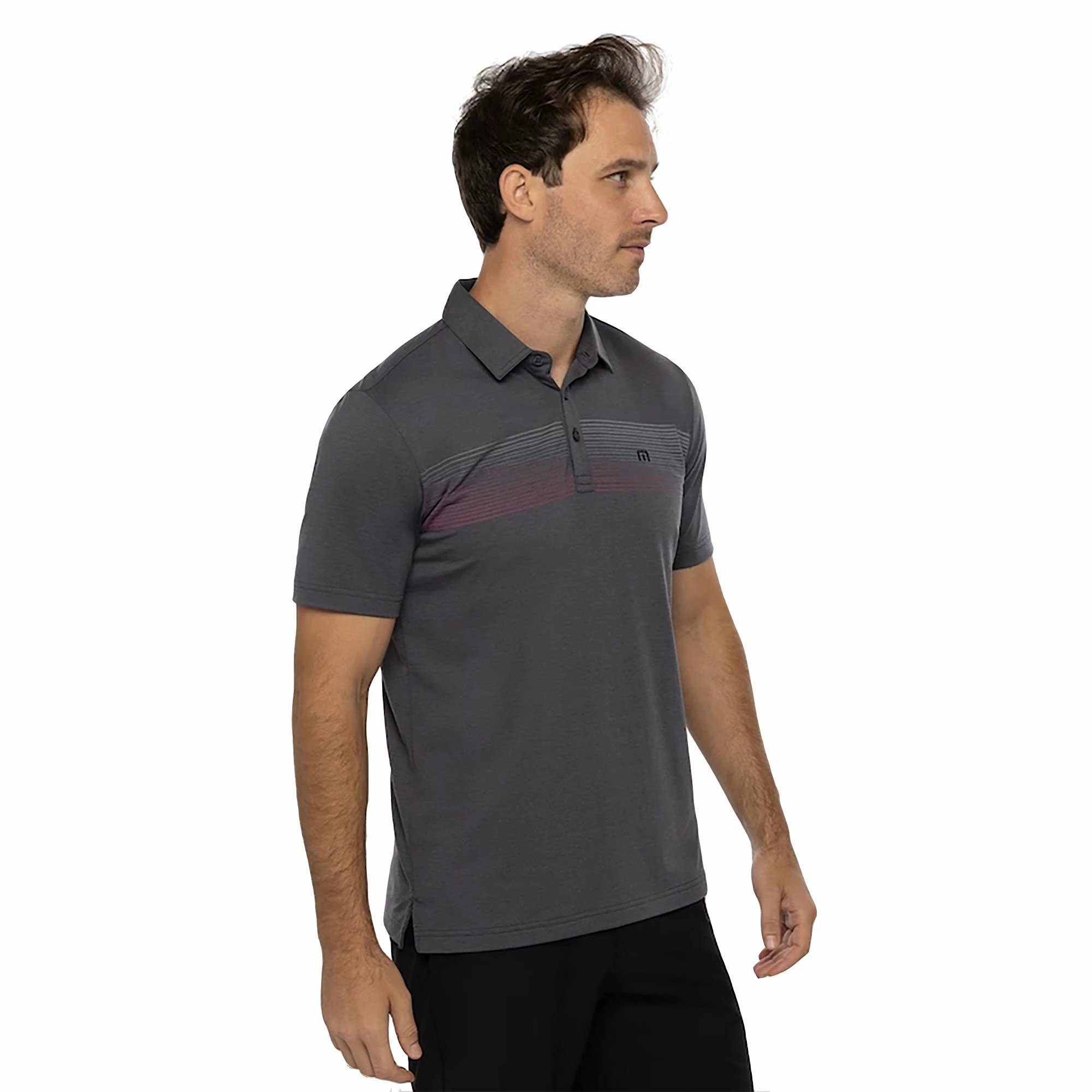 TravisMathew Jungle Expedition Mens Golf Polo - Image 3