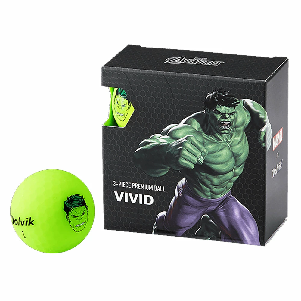 Volvik Marvel 4 Golf Ball Pack - Image 3