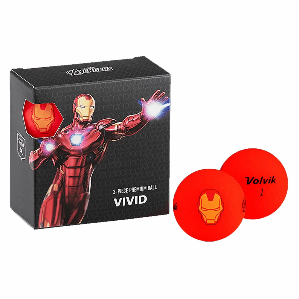 Volvik Marvel 4 Golf Ball Pack - Image 4