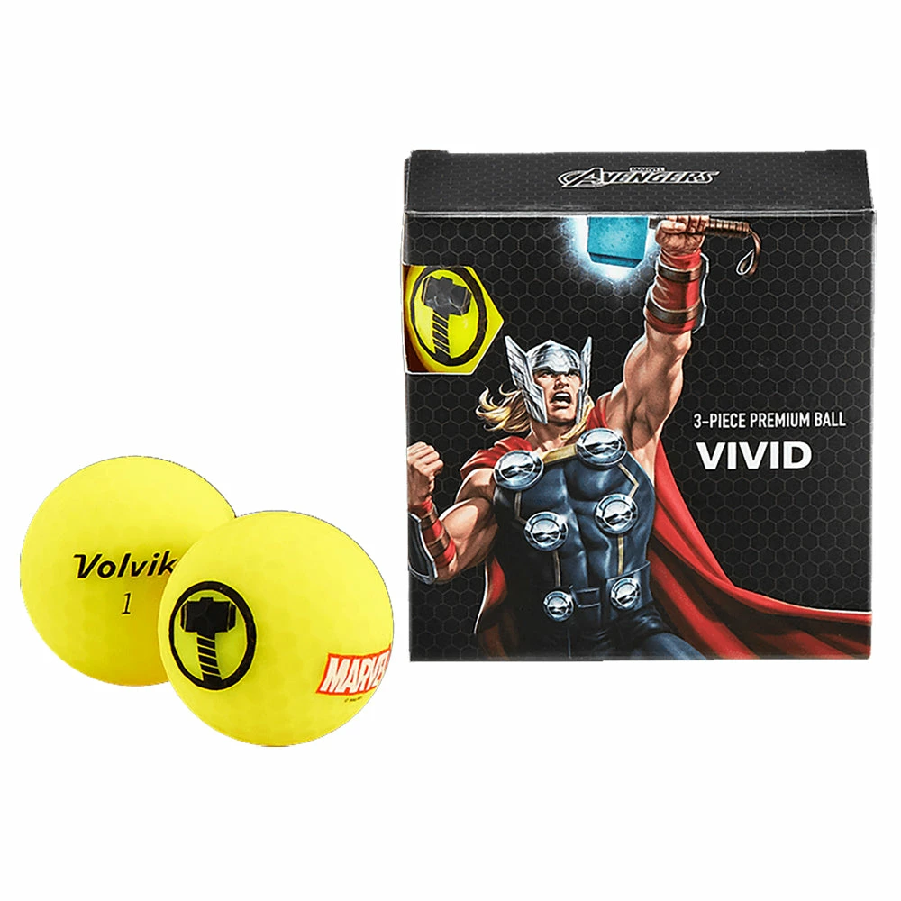 Volvik Marvel 4 Golf Ball Pack - Image 6