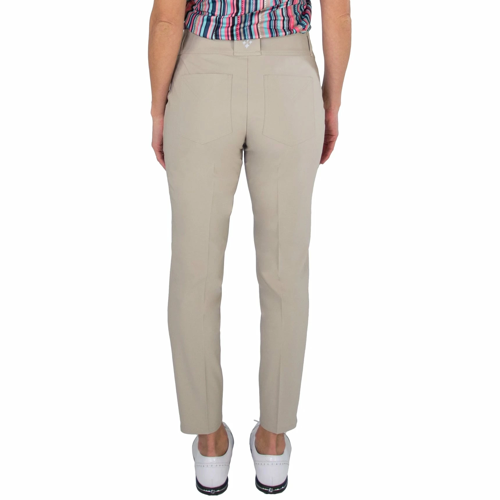 Jofit Belted Cropped Womens Golf Pants - Image 2